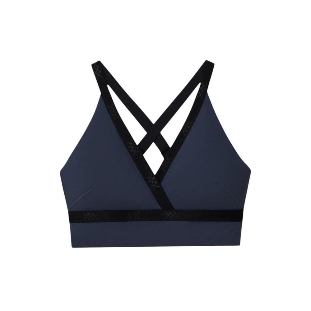 RHONE Banded Hi-Form Bra in Navy XS